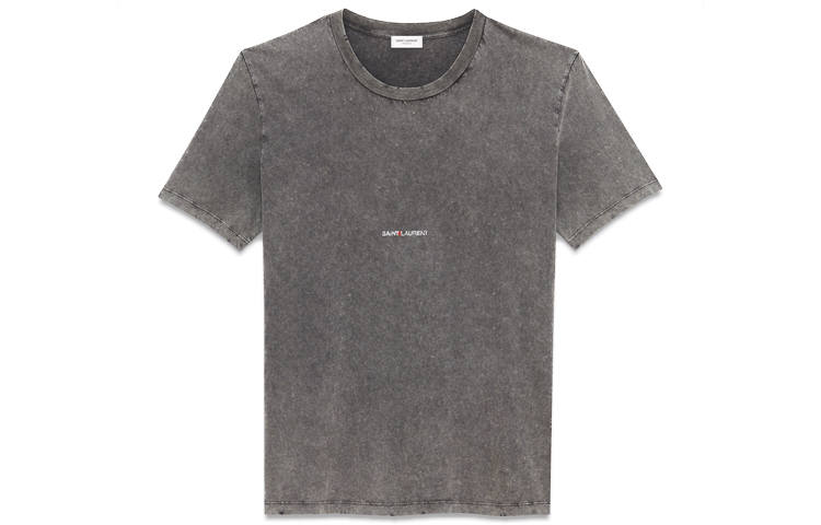 SAINT LAURENT Logo Rive Gauche T Shirt
