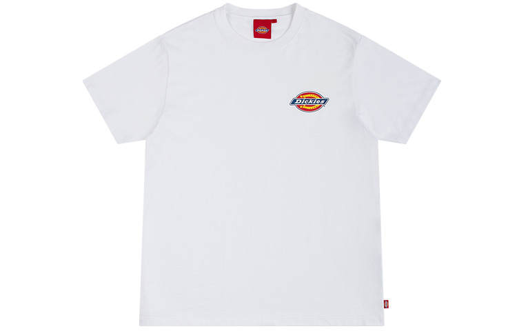 Dickies T Shirts Unisex White Crew Neck Moderate Heavyweight