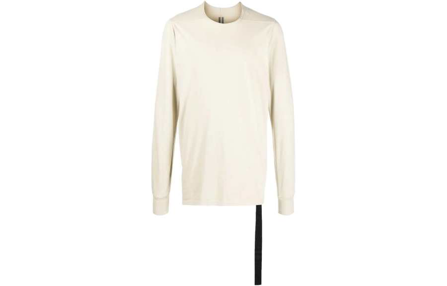 Rick Owens DRKSHDW T Shirts Men's Ivory Crew Neck Moderate