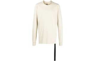 Rick Owens DRKSHDW T Shirts Men's Ivory Crew Neck Moderate