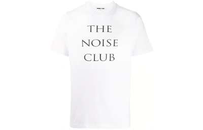 McQ Alexander McQueen T Shirts Men's Crew Neck Moderate Straight Fit