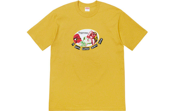 Supreme Supreme It Gets Better Every Time Tee