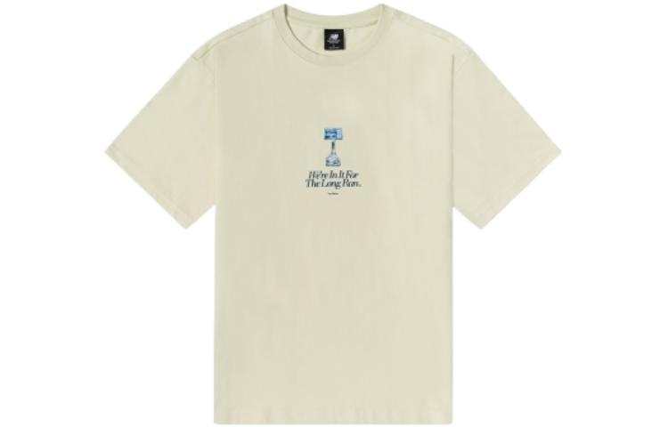 New Balance New Balance ANB SS22 T Shirt Men's Beige