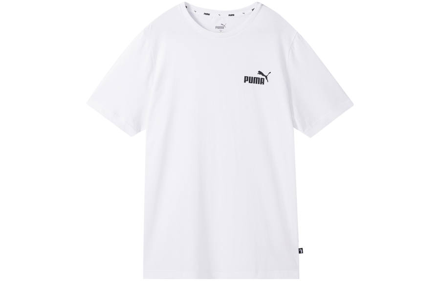 PUMA T Shirts Men's Crew Neck Moderate