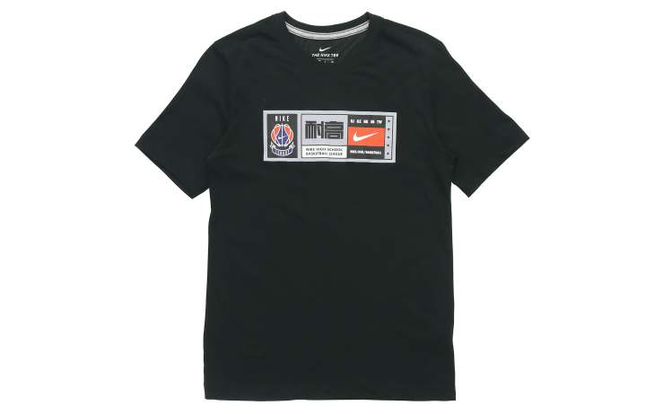 Nike Nike T Shirts Men's Black Crew Neck Moderate Other
