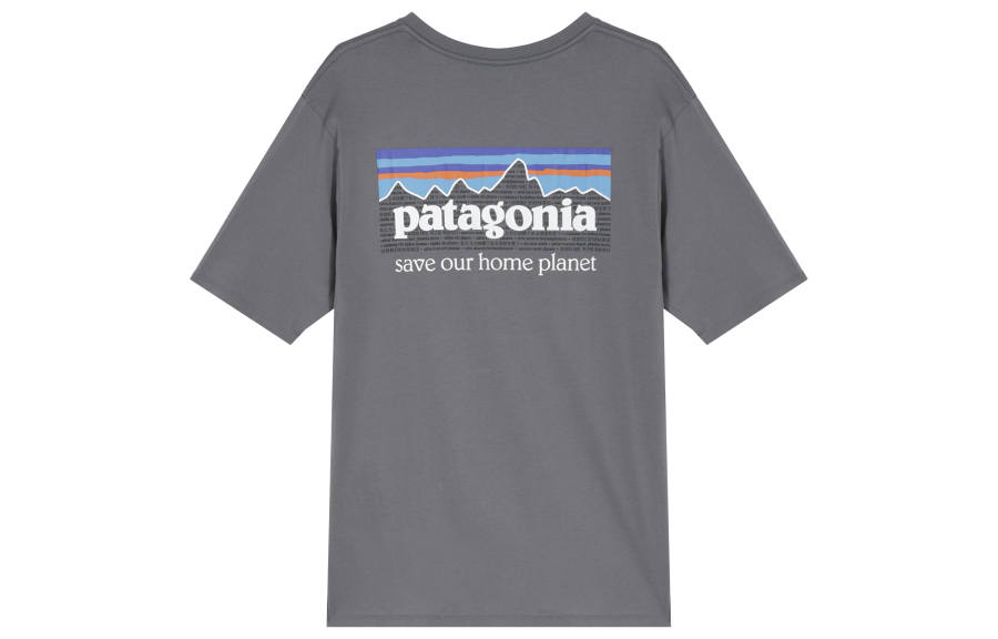 Patagonia Organic T Shirts Men's Crew Neck Moderate
