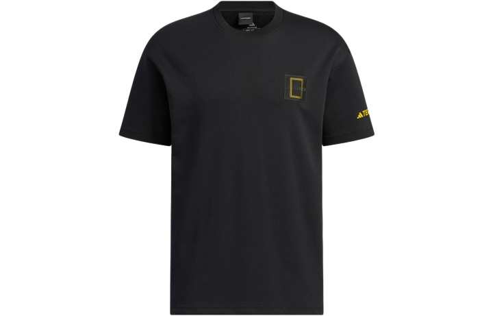 Adidas Adidas National Geographic Co branded Section T Shirt Unisex Black