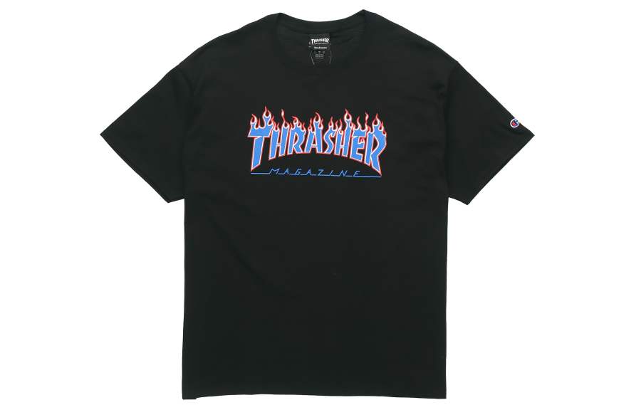 Thrasher Thrasher T Shirt Japan Version Unisex Black