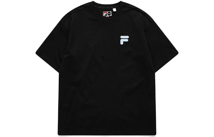 FILA FUSION Sports Life Collection T Shirt Unisex Black