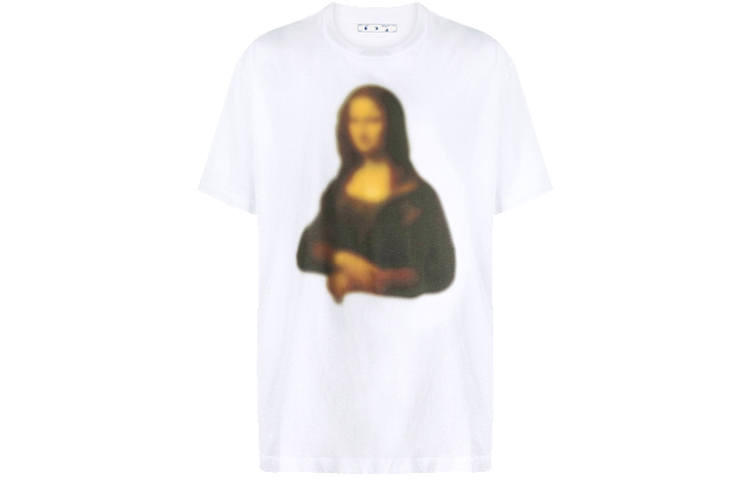 OFF-WHITE OFF WHITE Mona Lisa Series T Shirt Men's
