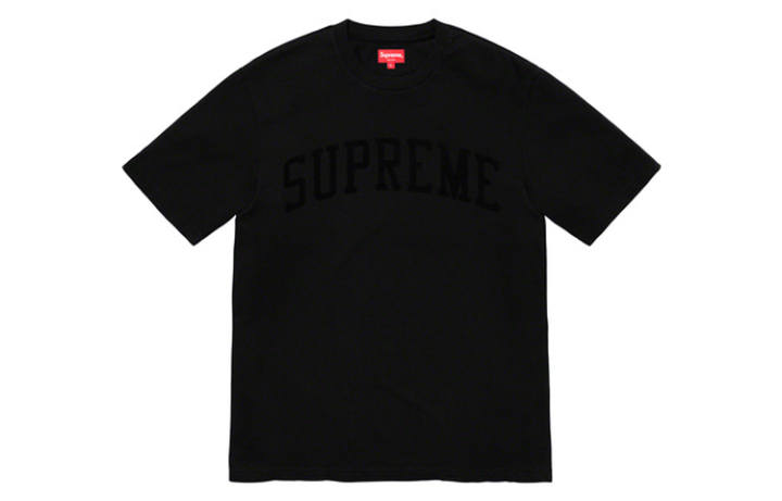Supreme Supreme Chenille Arc Logo S/S Top
