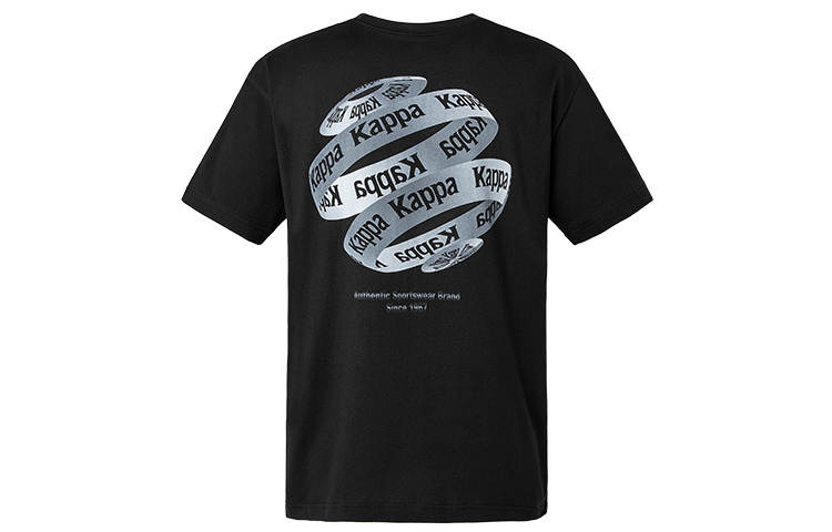 Kappa T Shirts Men's Crew Neck Moderate Straight Fit