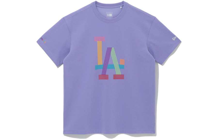 New Era X Bts X Mlb Dynamite Los Angeles Dogers T Shirt