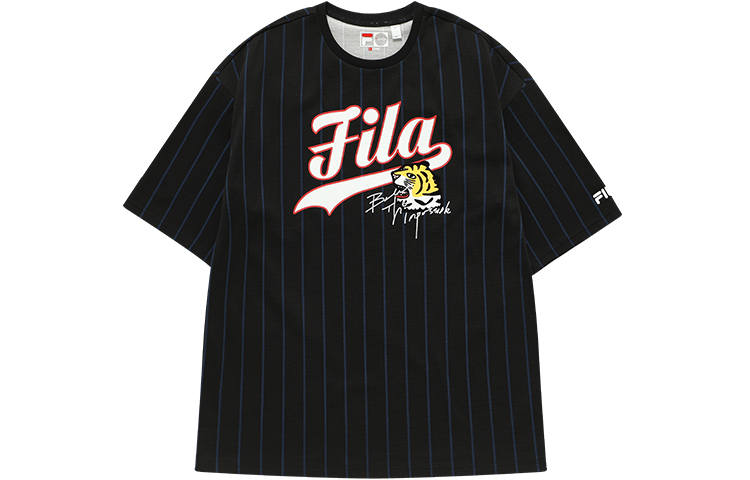 FILA FUSION BASEBALL T Shirt Men's Pitch Black