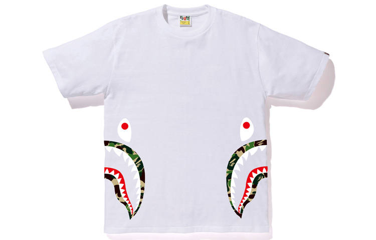 A BATHING APE Shark Series T Shirt Unisex