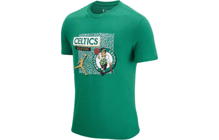 Jordan Jordan Nba Boston Celtics Logo T shirt