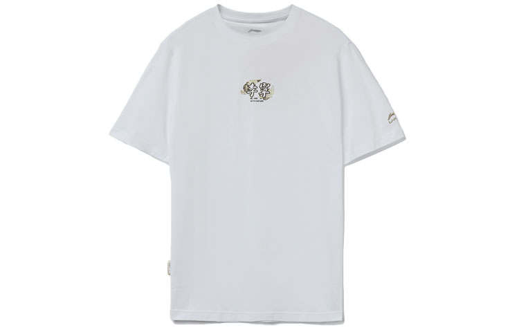 Li-Ning Li Ning Sports Fashion Collection T Shirts Men's Crew Neck Moderate