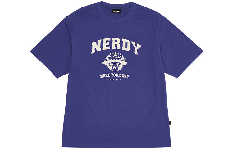 Nerdy Nerdy T Shirt Unisex Marine Blue