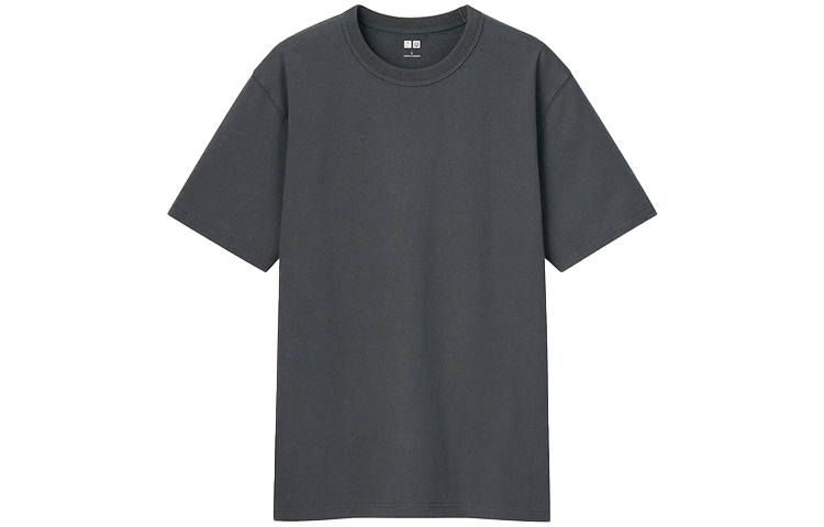 UNIQLO T Shirt Unisex Dark Gray