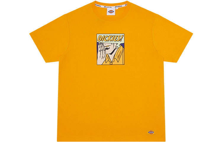 Dickies SS22 T Shirt Unisex Bright Orange