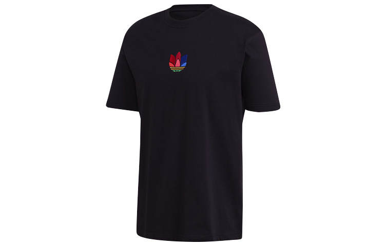 Adidas Originals Drop Shoulder Sleeve T Shirt Men's Black