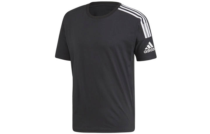 Adidas Adidas T Shirts Men's Black Crew Neck Moderate