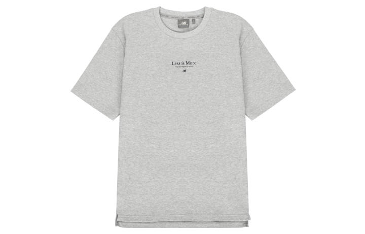 New Balance New Balance T Shirt Unisex Light Gray