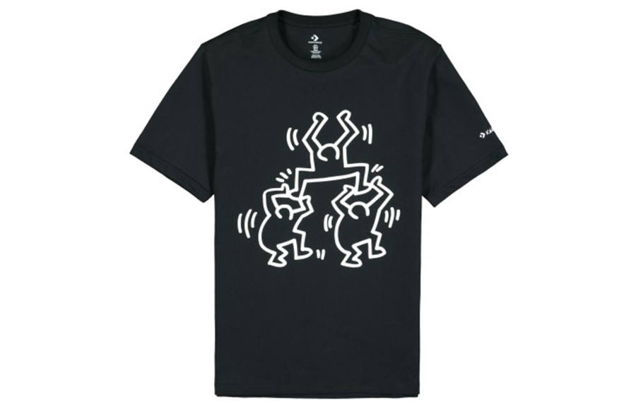 Converse Converse x ·/Keith Haring T Shirt Men's Black
