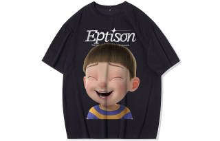 EPTISON T Shirts Unisex Crew Neck Moderate Straight Fit