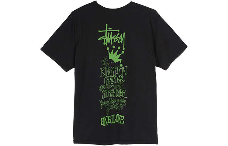 Stussy T Shirts Unisex Crew Neck Moderate Straight Fit