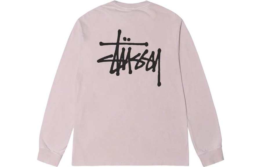 Stussy Stussy Basic Pigment Dyed Long Sleeve Tee