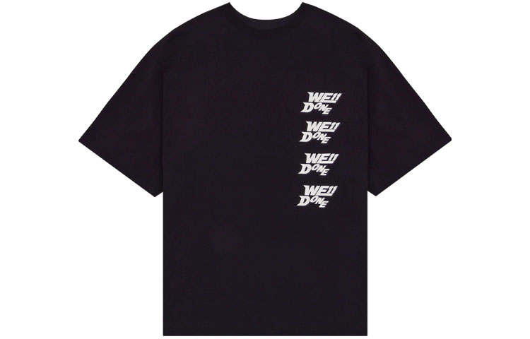 WE11DONE WE11DONE SS22 T Shirt Unisex Black
