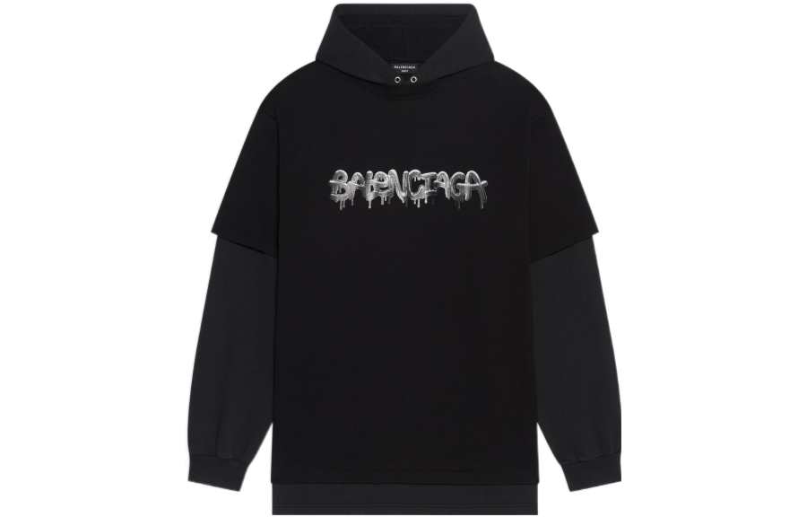 Balenciaga SS22 T Shirt Loose Fit Men's Black