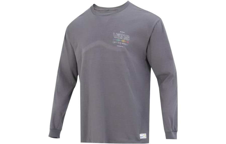 Vans Vans Drop Shoulder Sleeve T-Shirt Unisex Lime Gray