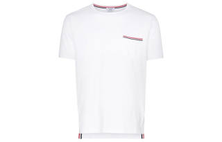 THOM BROWNE Jersey Pocket T Shirt