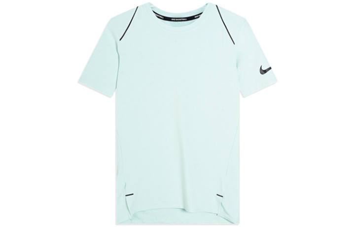 Nike Nike T Shirts Men's Green Crew Neck Moderate