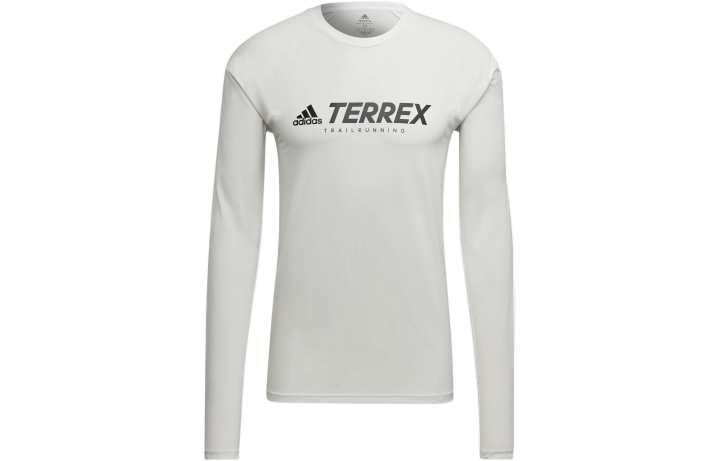 Adidas Adidas T Shirts Men's Ecru Crew Neck Moderate Straight Fit