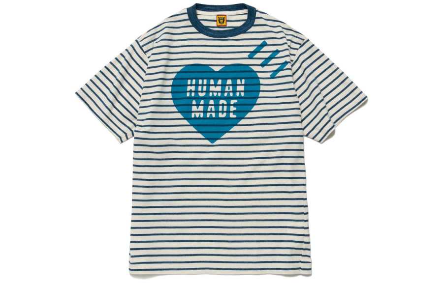 HUMAN MADE T Shirts Unisex Crew Neck Moderate Straight Fit