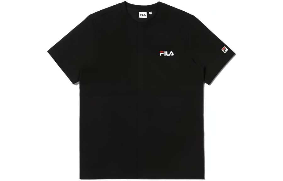 FILA FILA Linear T Shirt Men's Black