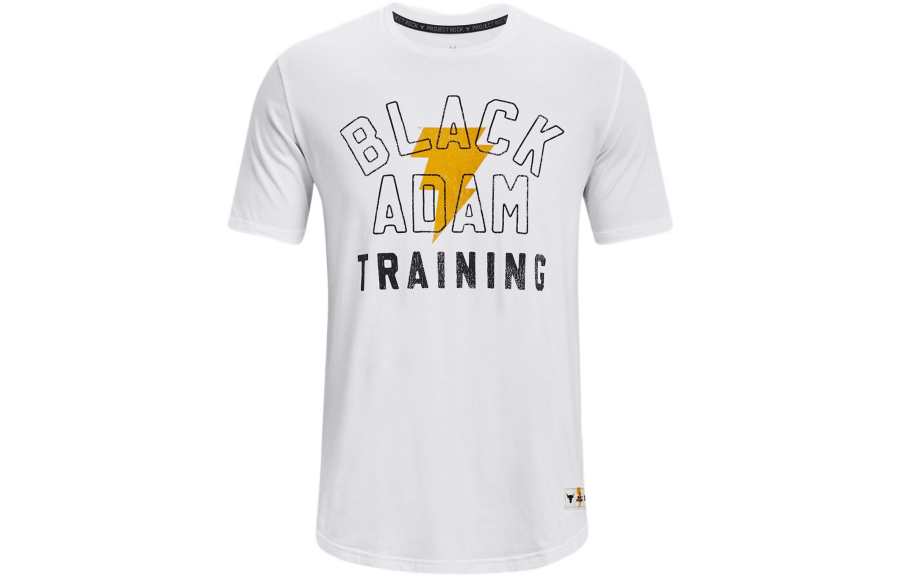 Under Armour Johnson Drop Shoulder Sleeve T Shirt Men's White
