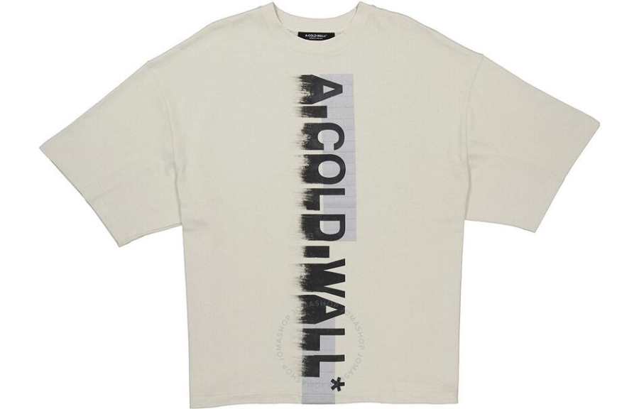 A-COLD-WALL* A-COLD-WALL* blurred logo-print T-shirt