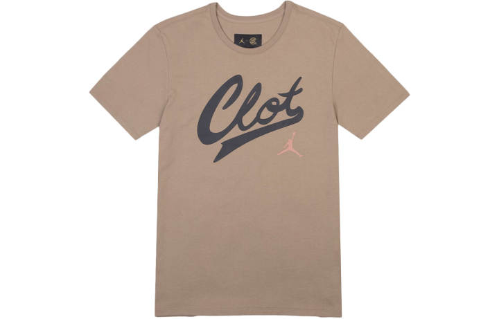 Jordan Jordan Air Jordan X Clot Crossover Logo Printed T Shirt