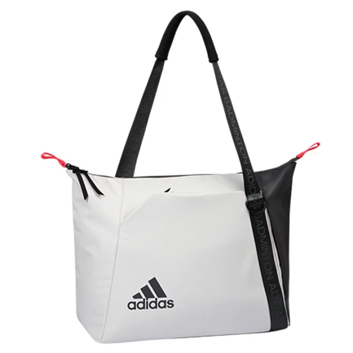 Adidas Adidas Polyester Ball Racket Bag, Handbag, Single Shoulder Tote Bag Regular Unisex Black White