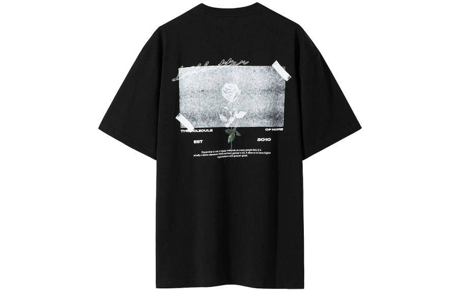 Lilbetter T Shirts Men's Crew Neck Moderate Straight Fit