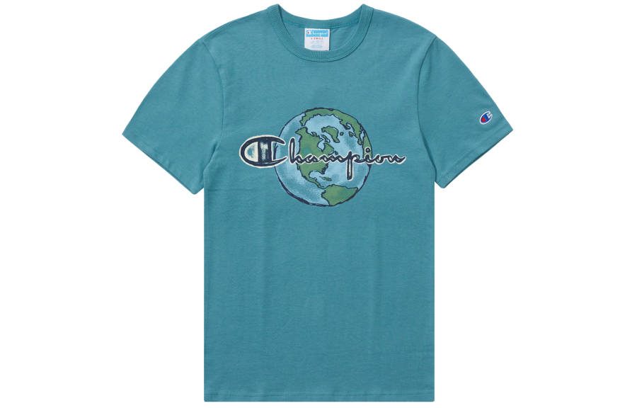 Champion T Shirts Unisex Crew Neck Moderate Straight Fit