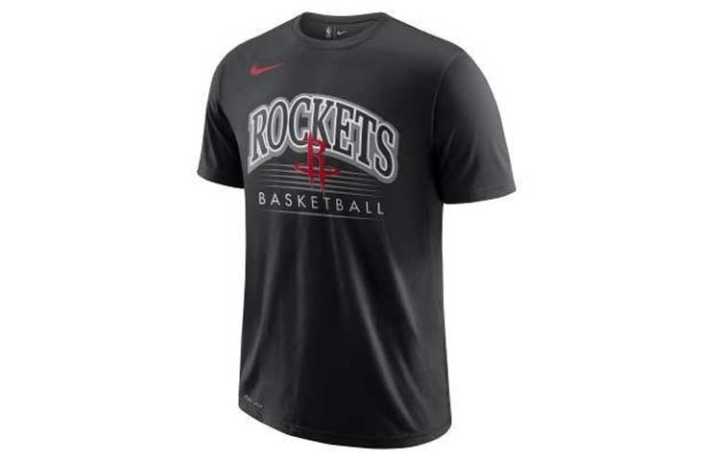 Nike Nike T Shirts Men's Black Crew Neck Moderate