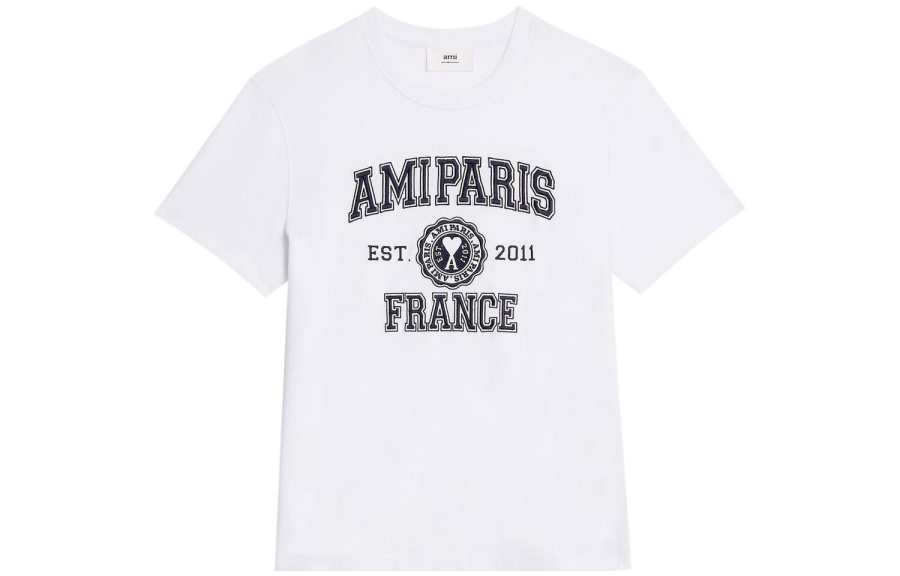 AMIPARIS Ami France Logo T Shirt