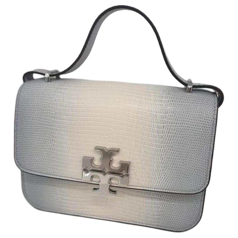 TORY BURCH TORY BURCH Eleanor Lizard Embossed Leather Shoulder Bag Small Women's Gradient