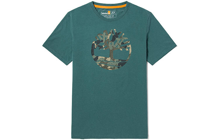 Timberland T Shirt Men's Blue Green