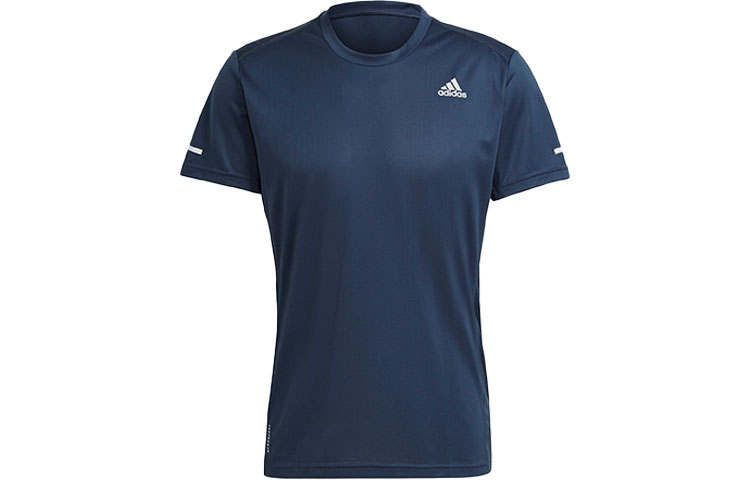 Adidas Adidas Running T Shirt Men's Navy Blue